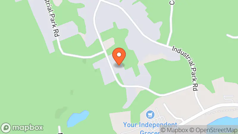 Map showing location of Thrift Warehouse Haliburton