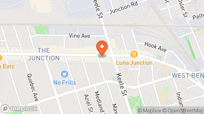 Map showing location of Thus
