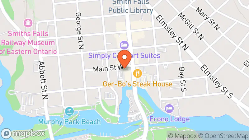 Map showing location of Twice is Nice Thrift
