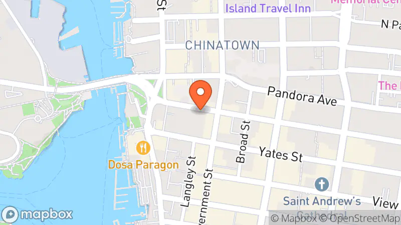 Map showing location of Upstairs Vintage & Secondhand