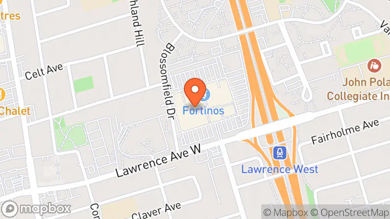 Map showing location of Value Village Boutique