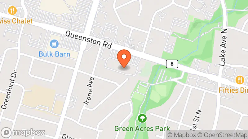 Map showing location of Value Village Community Donation Centre