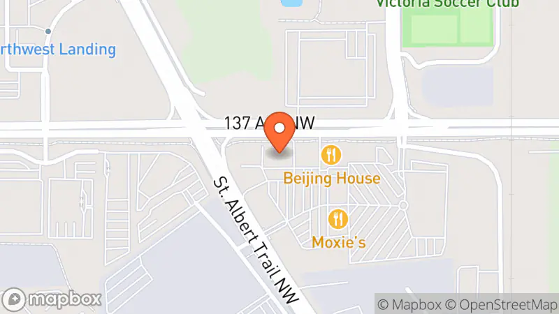 Map showing location of Value Village Community Donation Centre