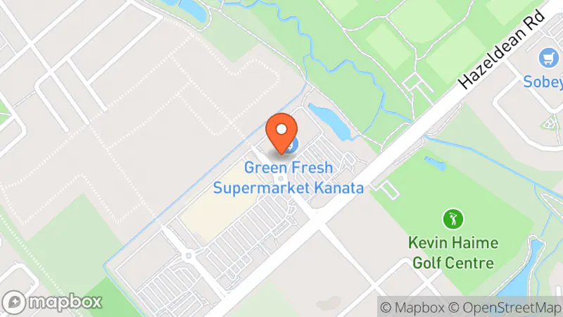 Map showing location of Value Village