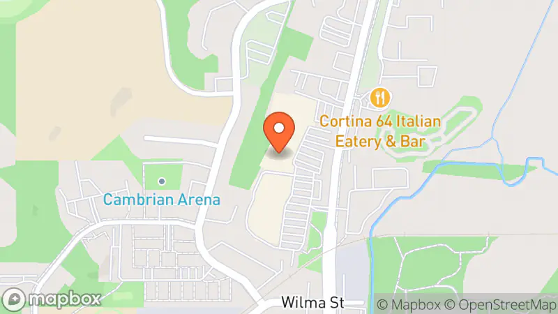 Map showing location of Value Village