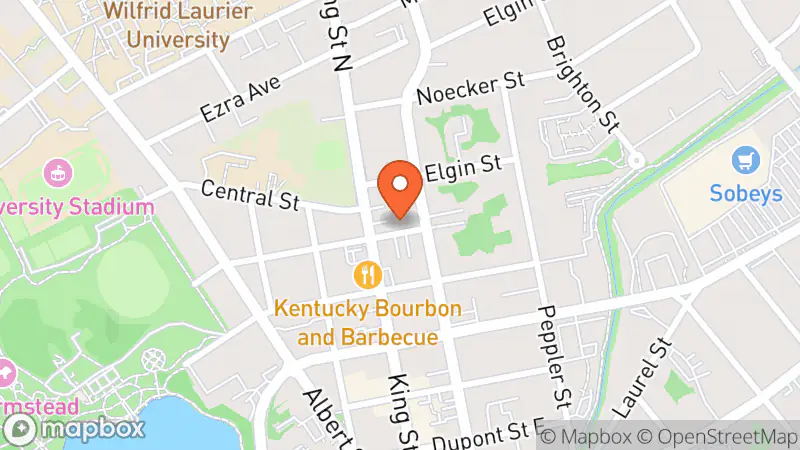 Map showing location of Vintage on Spring