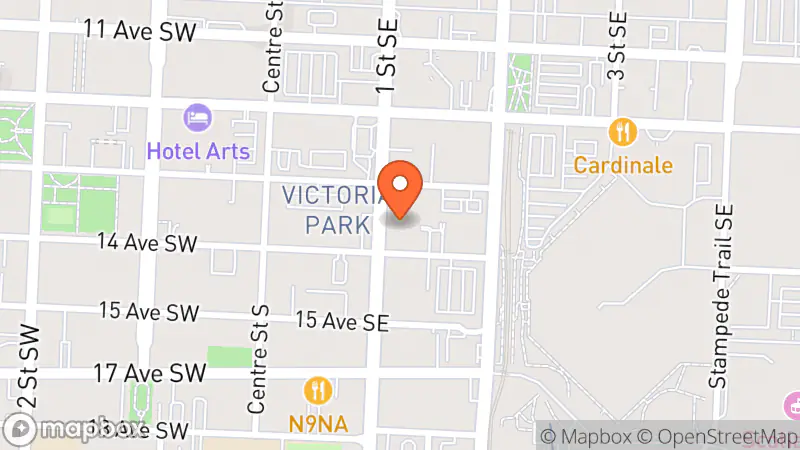 Map showing location of Wendy's Closet - Online store only