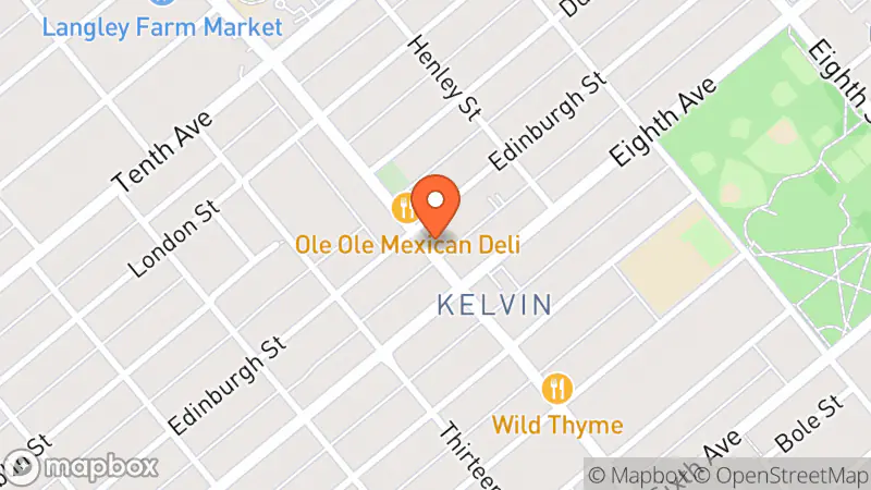 Map showing location of What's Good? Vintage Apparel