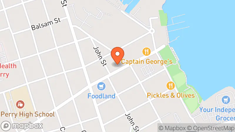 Map showing location of Willowbooks