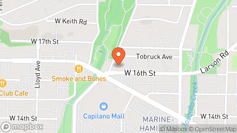 Map showing location of Young'n Thrifty